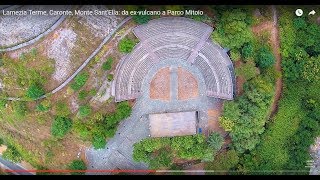 LAMEZIA TERME CARONTE Monte SantElia da exvulcano a Parco Mitoio dal DRONE [upl. by Kirsteni]