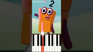 Back to School Counting Fun 1 to 10 Numberblocks  Piano Duet [upl. by Evalyn]