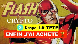 🚨FLASH CRYPTO⚡️ENFIN JAI ACHETE DU KASPA 🏆 MON BOULET DEPUIS PLUS DUN AN 🥹 ENFIN TERMINE 🫡 [upl. by Notsek988]