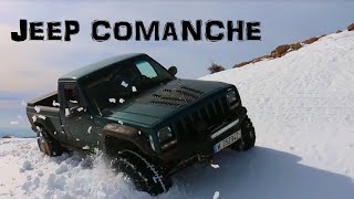 Jeep Comanche in deep snow [upl. by Crary]