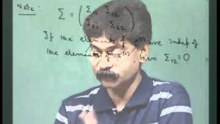 Mod01 Lec01 Lecture 1  Basic concepts on multivariate distribution  I [upl. by Vladi]