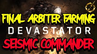 OUTRIDERS SEISMIC COMMANDER DEVASTATOR  FARMING THE FINAL ARBITER  SOLO APOC TIER 25 TRIAL RUNS [upl. by Marchese]