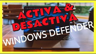 ✅❌DESACTIVAR WINDOWS DEFENDER PERMANENTEMENTE  ACTIVAR WINDOWS DEFENDER🙌❎ [upl. by Bigford]