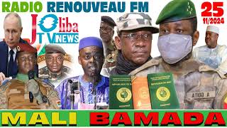 RADIO RENOUVEAU FM 25 11 2024 MALI [upl. by Henrion]