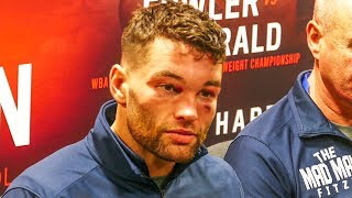 Scott Fitzgerald POST FIGHT PRESS CONFERENCE vs Anthony Fowler  Matchroom Boxing [upl. by Nievelt]