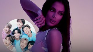 BTS react ANITTA ENVOLVER [upl. by Vokaay]