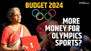 Budget 2024 Uplifting Indias Olympic Dreams amp Development Of Sports Infrastructure  Indiacom [upl. by Ihcur]