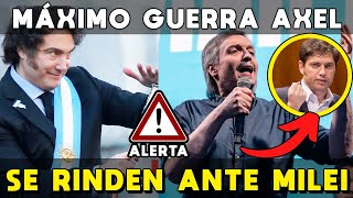 MILEI HACE QUE SE RINDAN ANTE ÉL 🚨 MÁXIMO KIRCHNER DESTRUYE A KICILLOF GUERRA KIRCHNERISTA [upl. by Brandie602]