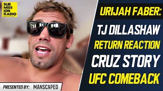 Urijah Faber on TJ Dillashaws Return Win Cheating Past quotI Know a Lot More Stuff Than Most Peoplequot [upl. by Eugenie467]