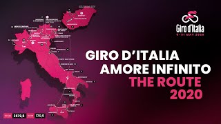 Giro dItalia 2020  The Route [upl. by Hereld304]