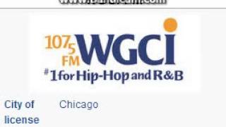 WGCIFM 1075 WGCI Chicago IL TOTH at 100 pm 8232014 [upl. by Leiso]