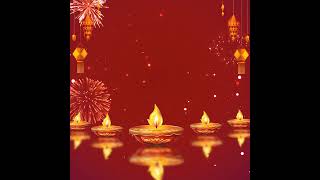 Happy Diwali  Greeting Video  Diwali Wishes  Deepavali  Diwali Backgrounddiwali happydiwali [upl. by Daenis]