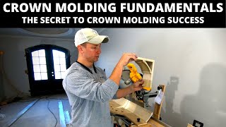 Crown Molding Fundamentals The Simple Key to Crown Molding Success [upl. by Saundra]