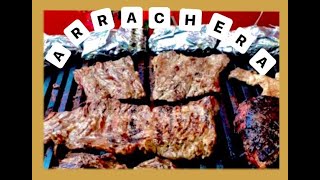 😋 Arrachera al carbón como se ablanda y marina 🥩 [upl. by Claretta]