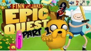 Cartoonnetworkcom Games Adventure Time Finn and Jakes Epic Quest Part 1 [upl. by Augie84]