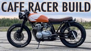 Cafe Racer Full Build CB500  CB550 [upl. by Sanborn139]