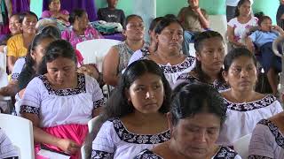 Tumul Uj Pueblo Mopan Women’s Group Complete Training Program in Sewing [upl. by Sirromad]