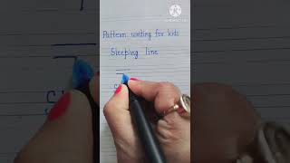 Sleeping lineStanding linePattern writing for kidsThe kids galleryJyotis classes [upl. by Rosalia]