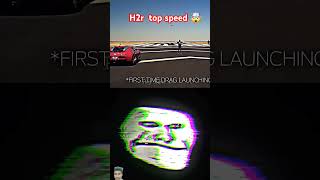 h2r vs lamborghini 🤯 automobile ninjaspeed racing ninjah2rtopspeed speed dragrace ninjaspeedi [upl. by Oilut]