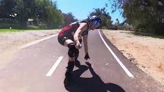 Dunsborough Inline Skating  Ultra Marathon Insta 360 x3 Tomahawk [upl. by Mccormac182]