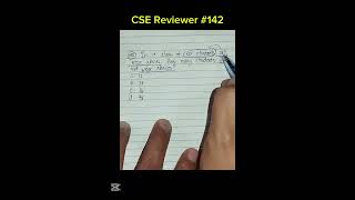 CSE Reviewer 142 [upl. by Prudi476]