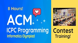 ACMICPC Programming Contest Coding Competition Training 20212022  8 Hours  Full Course [upl. by Rosane]