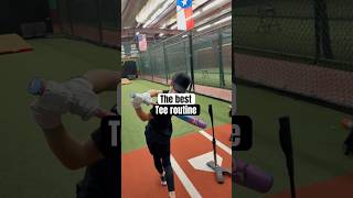 The best tee routine baseball teework basebroz baseballlove baseballlife battingpractice mlb [upl. by Olga]