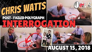 Chris Watts Interrogation After Failing Polygraph Best Audio [upl. by Annairba]