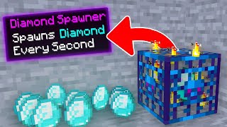 Minecraft But You Have Custom OP Spawners [upl. by Farlie]