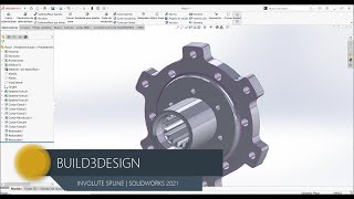 Estriado envolvente Solidworks 2021 en español [upl. by Nileuqay]