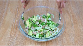 ¡Esta ensalada es tan deliciosa y saludable que la hago una y otra vez [upl. by Kery20]