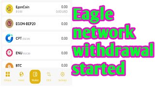 Eagle network withdrawal started [upl. by Adiraf]