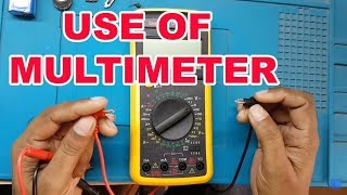 How to Use Multimeter in Mobile Repairing Hindi [upl. by Atsirk]