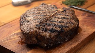 Reverse Seared Porterhouse Steak Recipe  CharBroil [upl. by Lodmilla725]