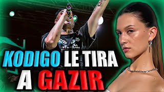 KODIGO LE TIRA BEEF A GAZIR SE CALIENTA LA SUPERLIGA [upl. by Fosque]