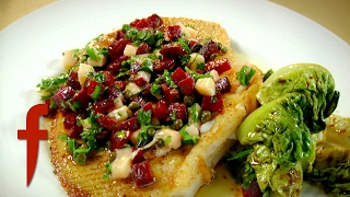 PanRoasted Skate with Beetroot and Parmesan  Gordon Ramsays The F Word Season 3 [upl. by Ashby]