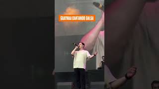 Guaynaa cantando salsa  Guaynaa interpretando Deborame otra Vez de Lalo Rodríguez [upl. by Anirtac]