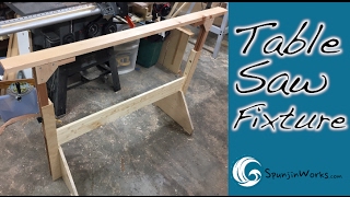 AWESOME Table Saw Outrigger DIY  HowTo Ep 63 [upl. by Wilhelmina422]