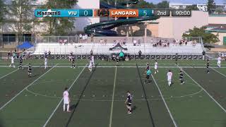 PACWEST Mens Soccer ⚽ Langara  VIU 982024 [upl. by Halimaj]