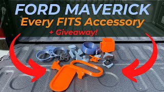 Ford Maverick  Every FITS Accessory [upl. by Aldos]