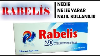 RABELİS Rabeprazol Nedir Niçin Kullanılır Nasıl Kullanılır Yan Etkileri Nelerdir [upl. by Mills]