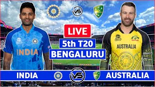 India vs Australia 5th T20 Live  IND vs AUS 5th T20 Live Scores amp Commentary [upl. by Greabe]