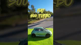 Fiat 500 turbo automobile diecastcars hotwheels [upl. by Anuahsat]