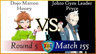 TWT Round 5 Match 155  Dojo Matron Honey VS Johto Gym Leader Pryce [upl. by Ladin]