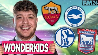 The BEST Wonderkid Rebuilds on Football Manager 2024 [upl. by Vastah]