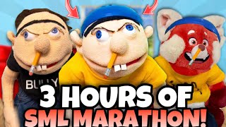 3 HOURS OF SML MARATHON FUNNIEST OF JEFFY VIDEOS [upl. by Felisha]