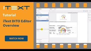 iText DITO Editor overview [upl. by Louis]