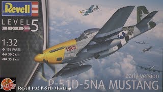 Revell 132 P51D Mustang review [upl. by Navak]