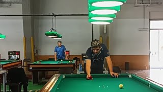 CAMPIONATO ITALIANO BILIARDI CON BUCHE QUARTI DI FINALE  OTTOBONI Sandrino vs TAMIAZZO Alan [upl. by Malley217]