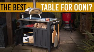 Keter Unity XL  The Best Table for OONI PIZZA OVEN [upl. by Cullin401]